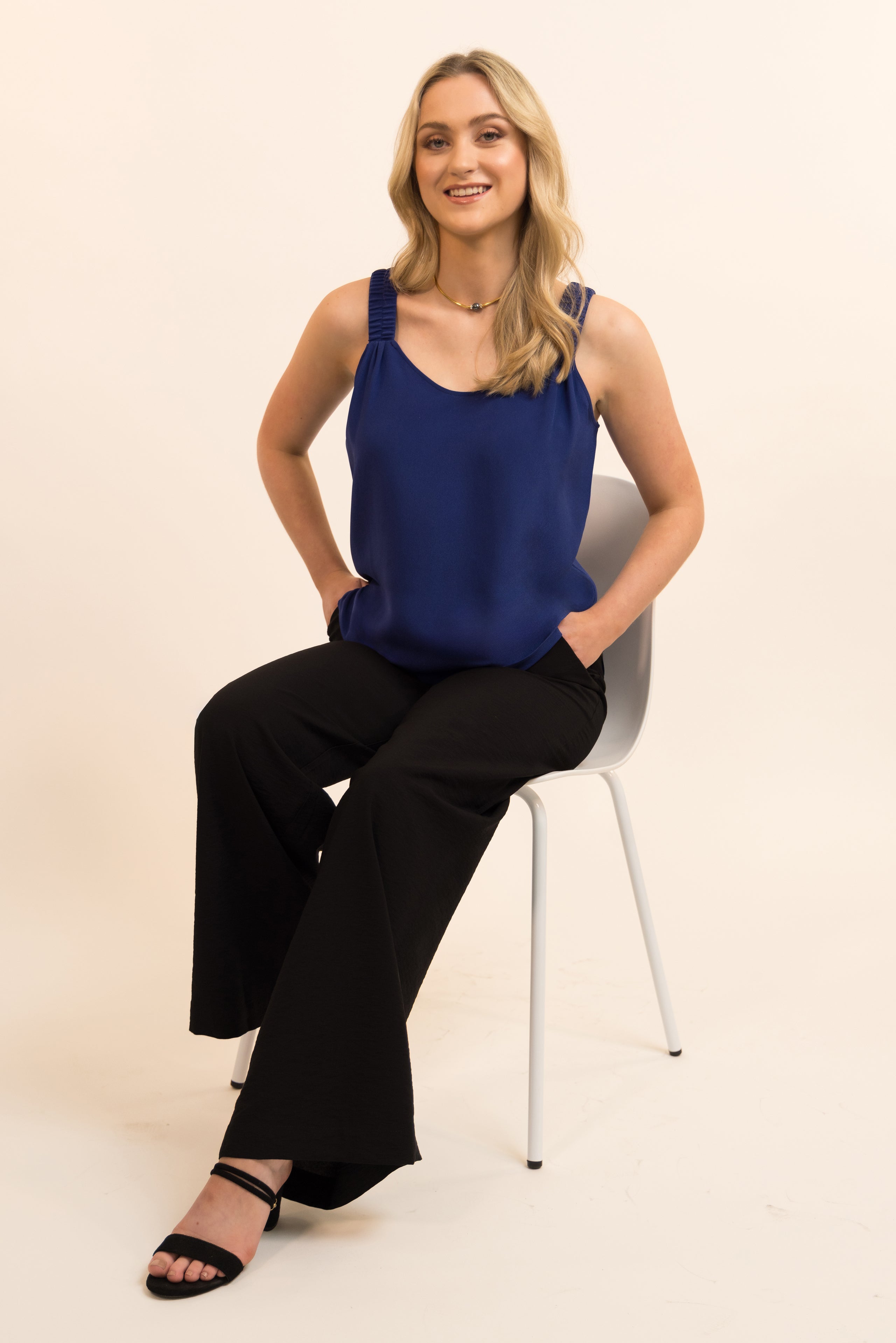 Blue Camisole Top