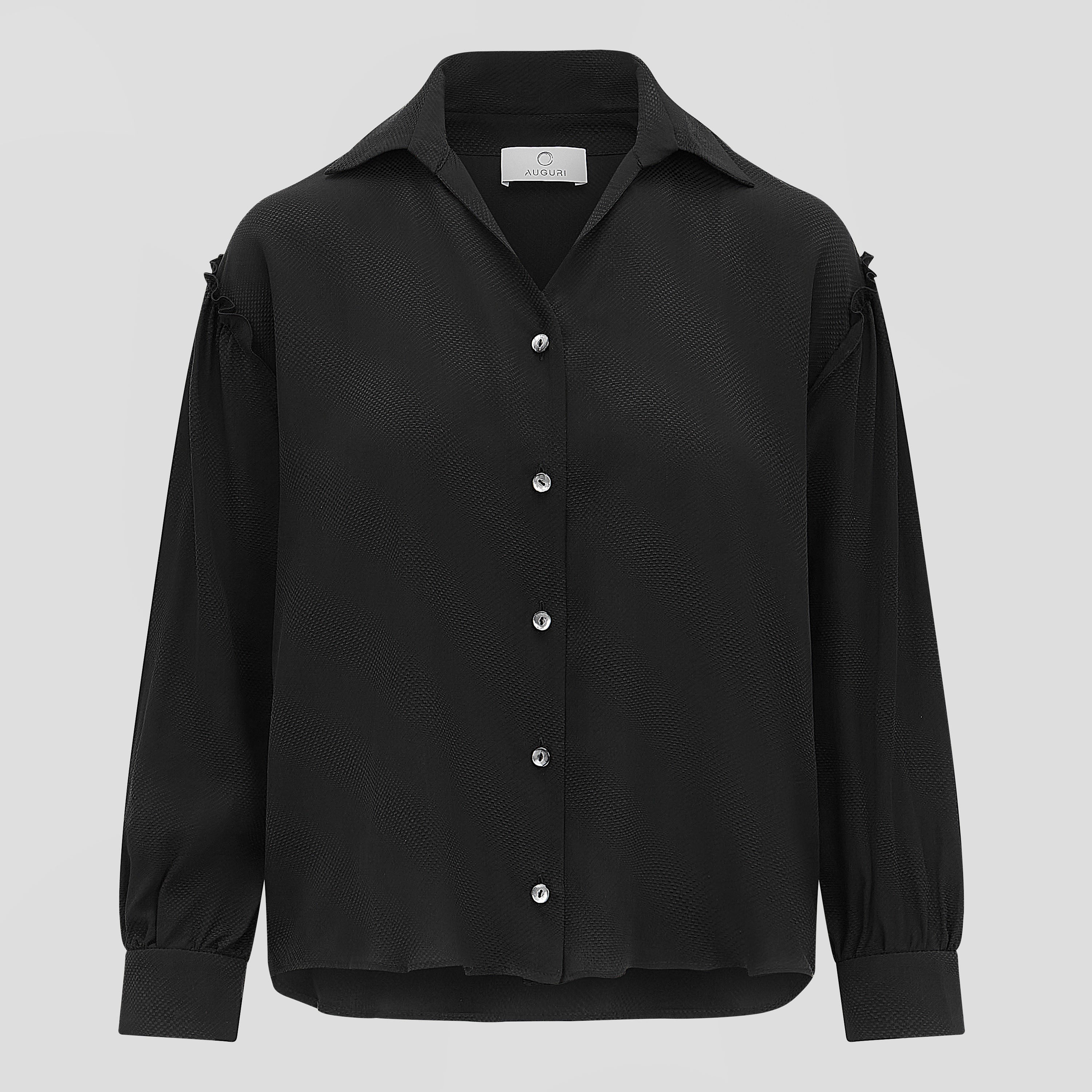 Black Silk Shirt