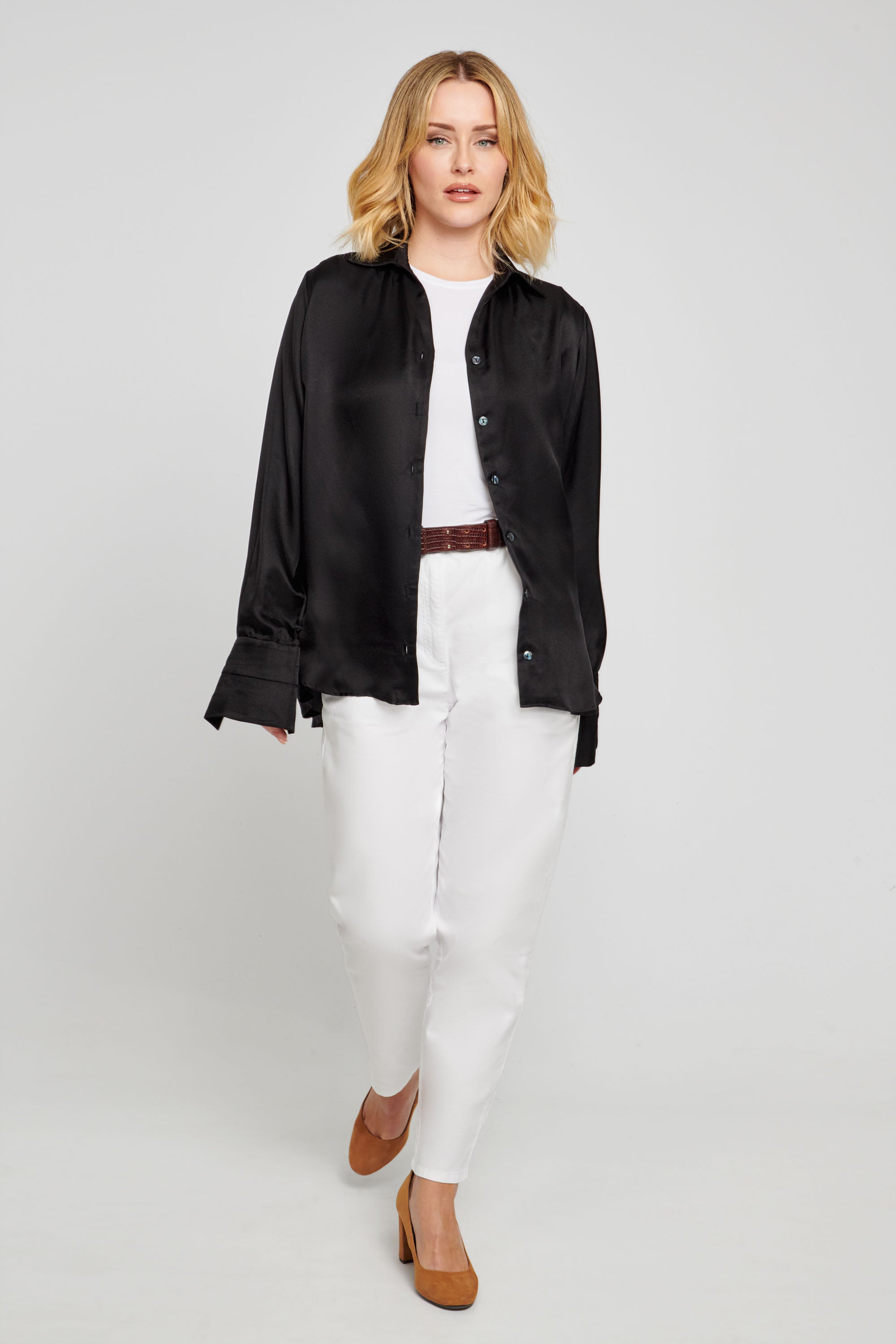 Black Twill Shirt