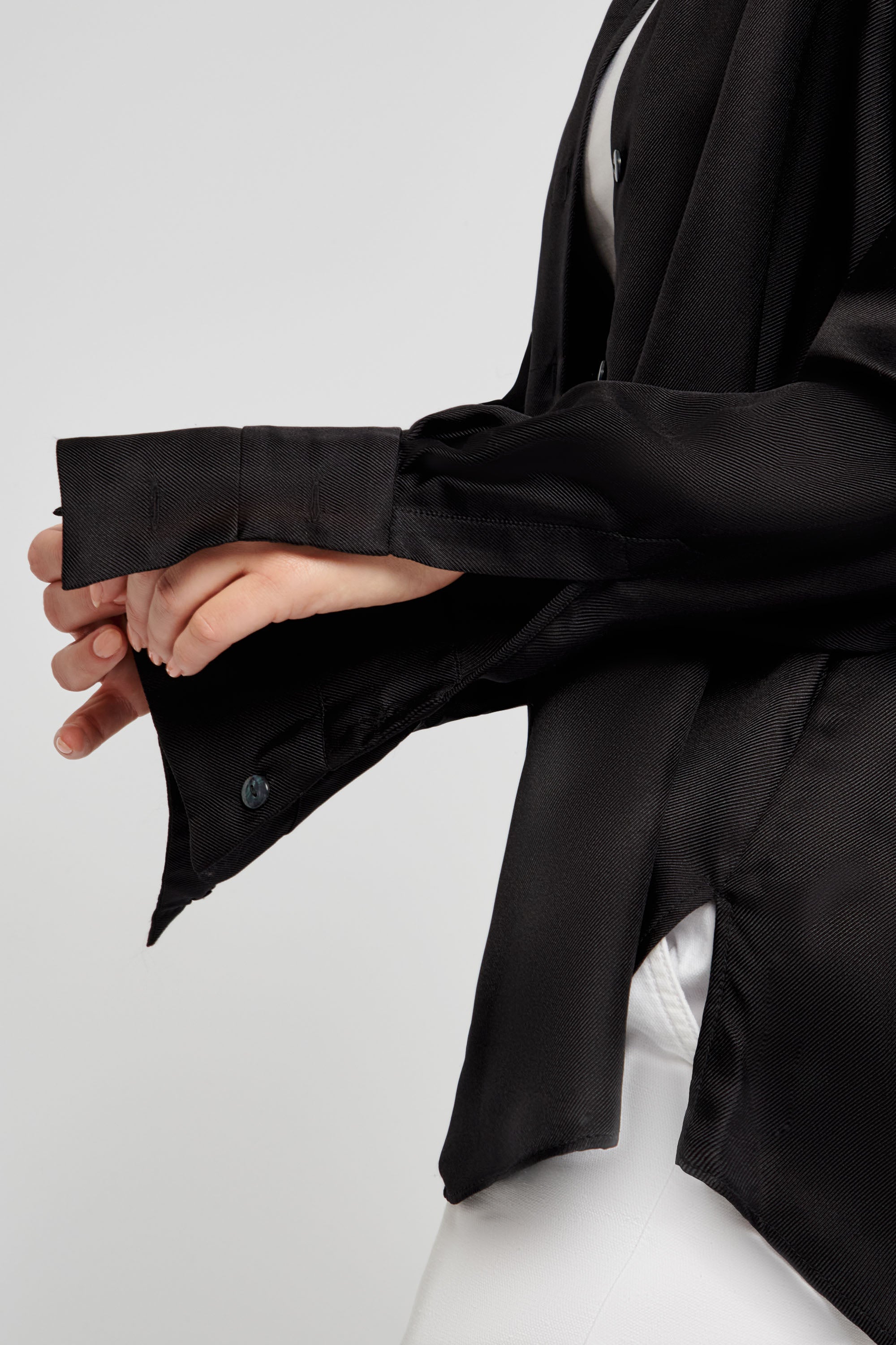 Black Twill Shirt