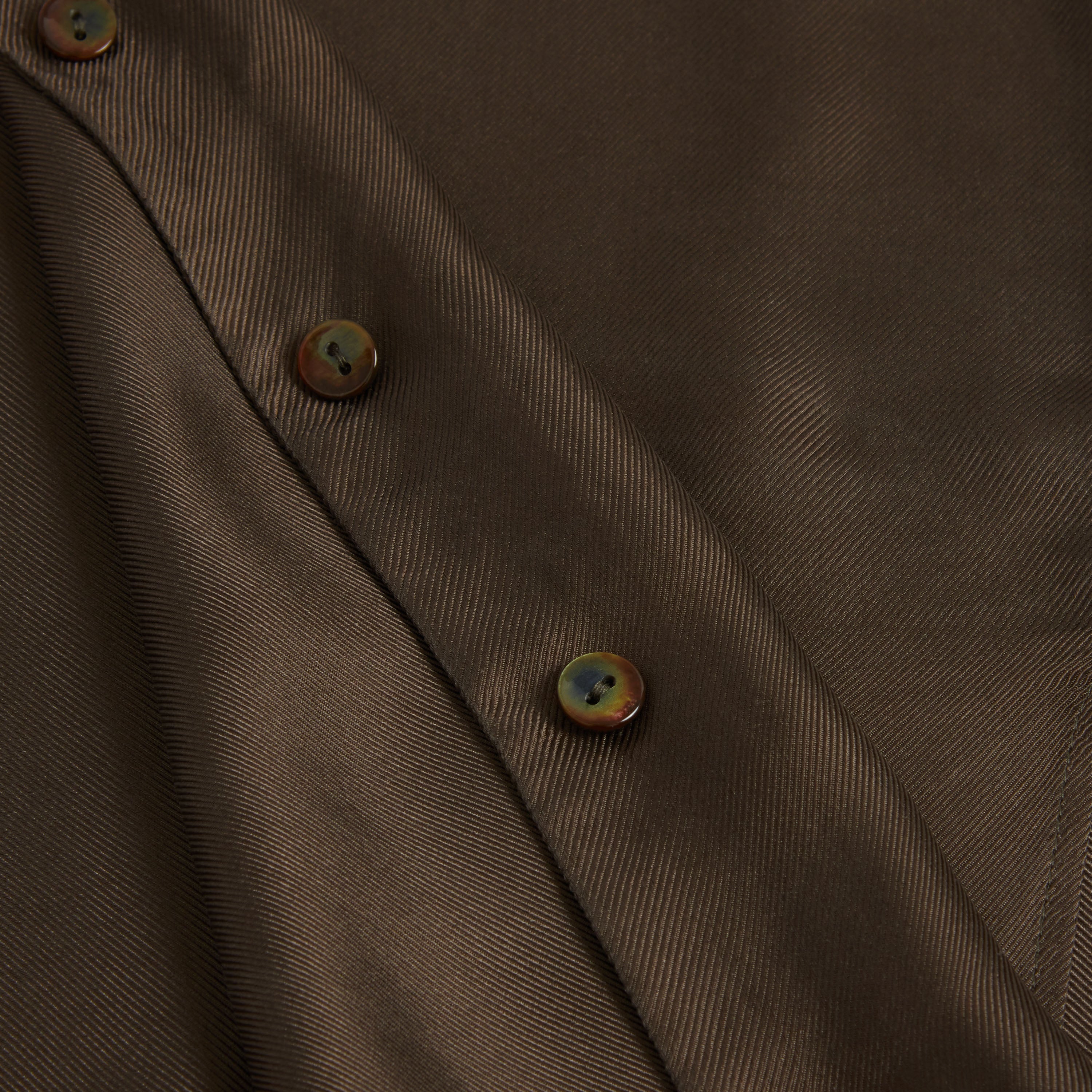 Brown Twill Shirt