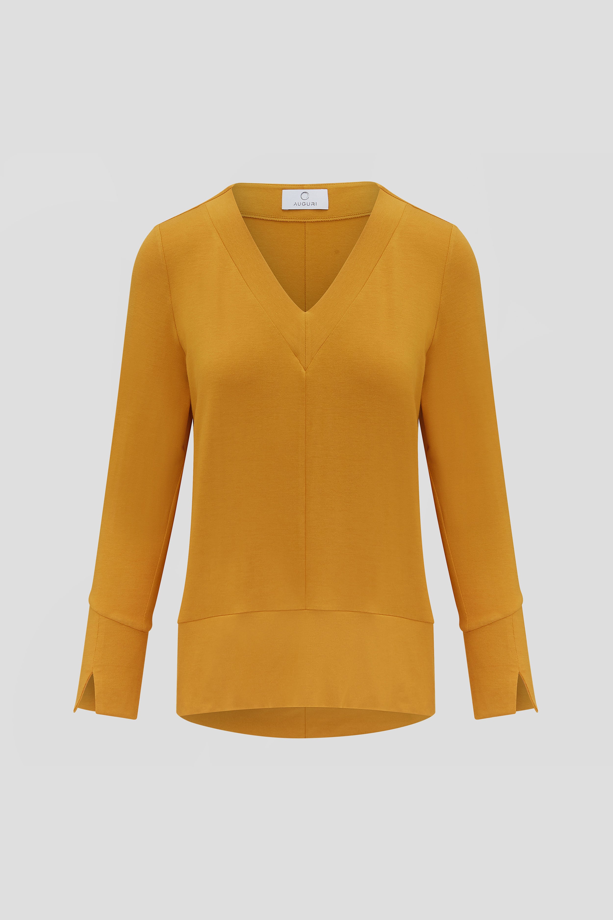 Mustard Jersey Top
