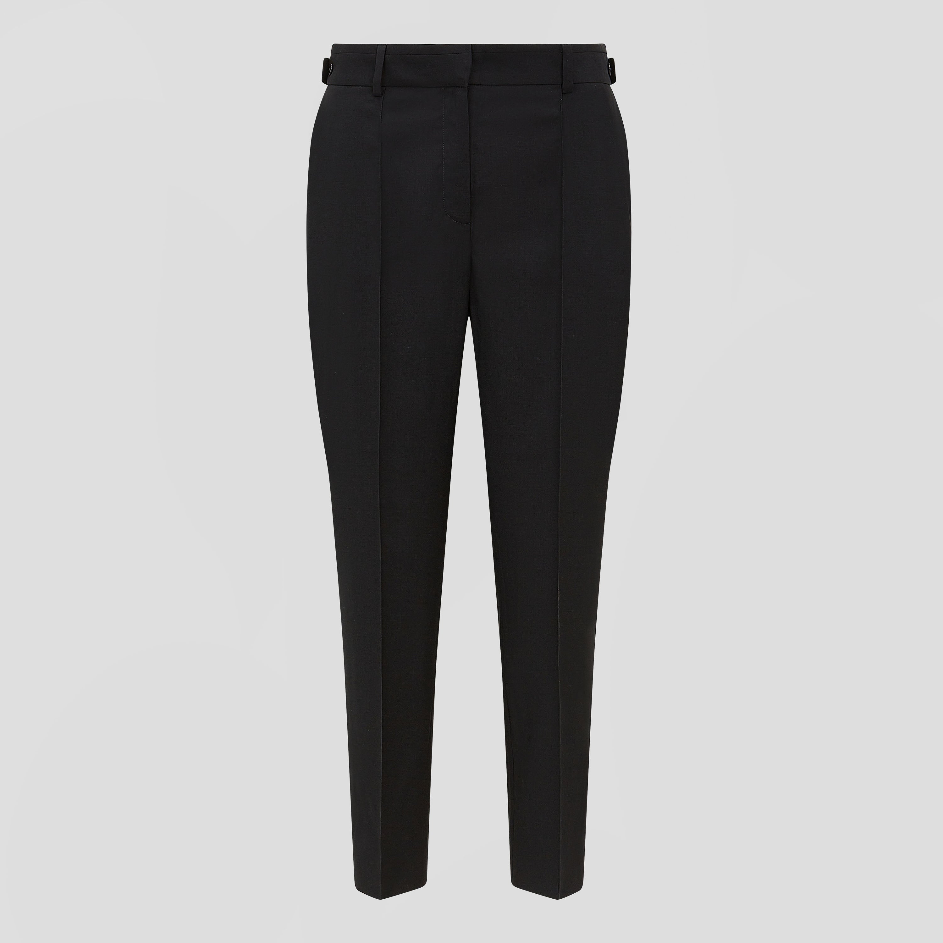 Black Wool Trousers