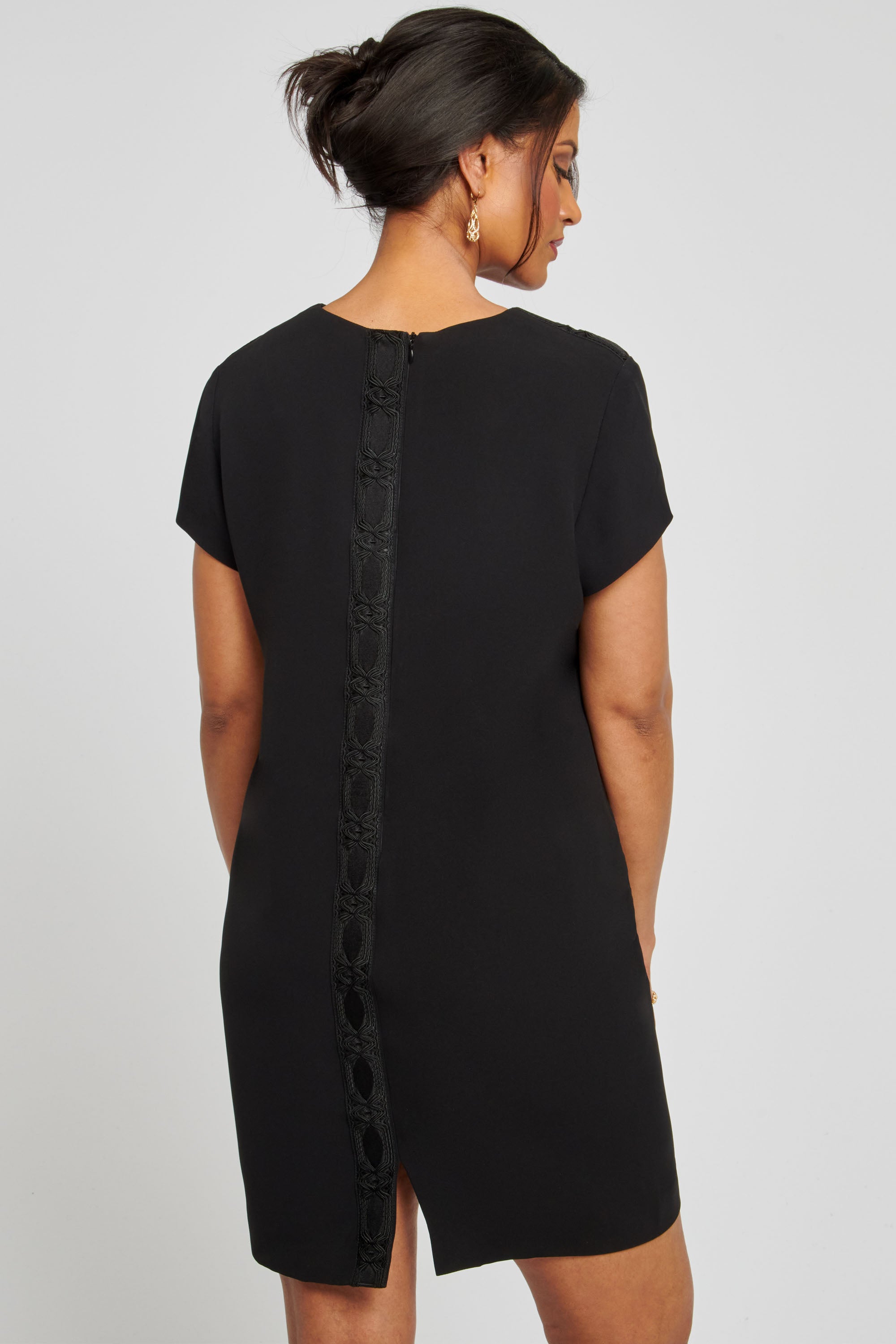 Black Silk Dress