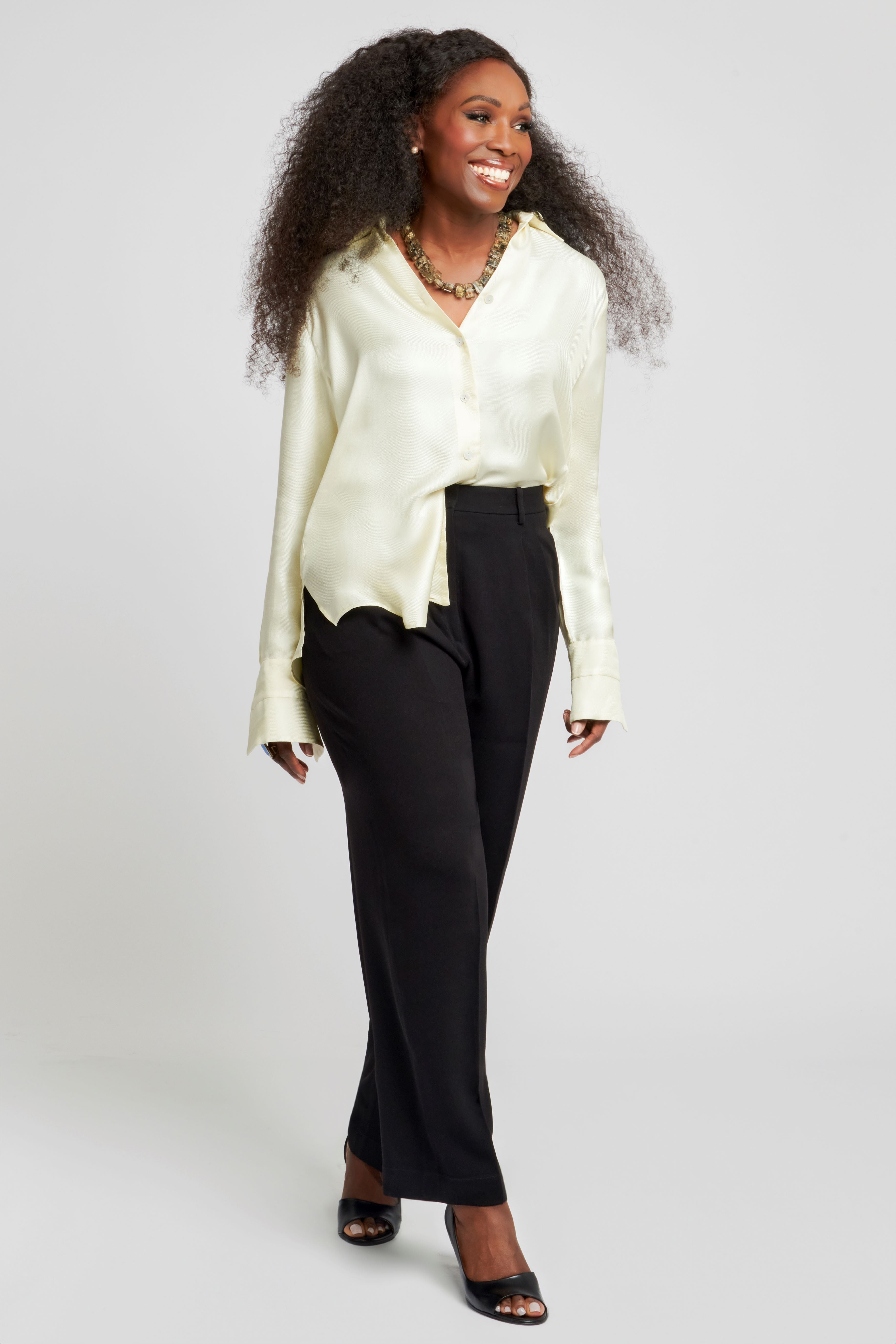 Ivory Twill Shirt